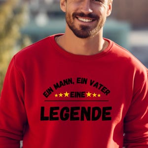 お父さんの伝説のスウェットシャツ、クールなお父さんのスウェットシャツ、伝説のスウェットシャツ、お父さんのためのスウェットシャツ、父の日のギフト、お父さんのためのスウェットシャツ