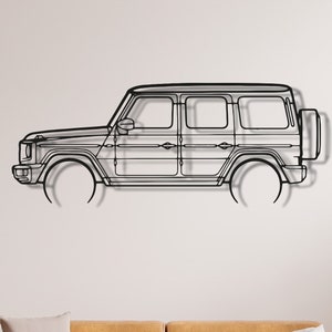 G-Class Theme Metal Wall Art , G-Class Metal Garage Sign , G-Class Gift Metal Decor , G-Class Metal Garage Decor