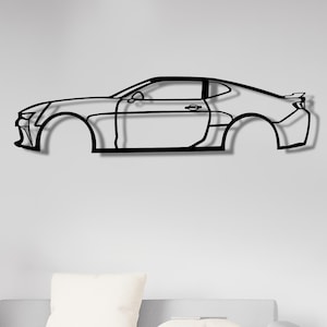 Camaro 2017 Theme Metal Wall Art , Camaro Metal Garage Sign , Camaro Gift Metal Decor , Camaro Man Cave Decor , Camaro Garage Gift