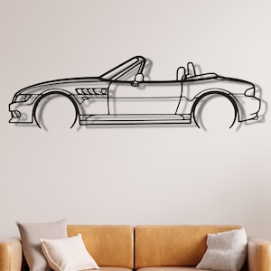 Auto metalen muurkunst, auto thema garage bord, auto cadeau metalen decor, auto decor garage cadeau, auto metalen wandbord