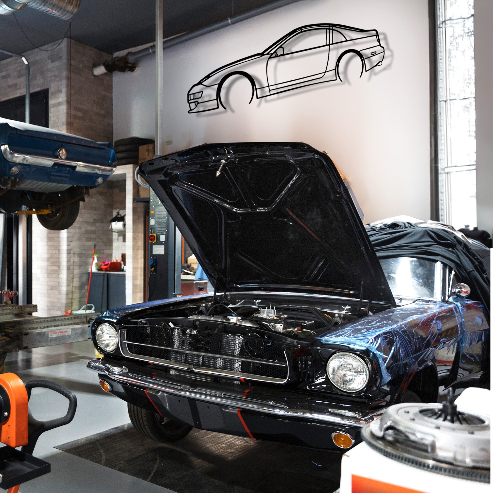 300zx Metal Wall Art: Garage Decor Gift - Etsy