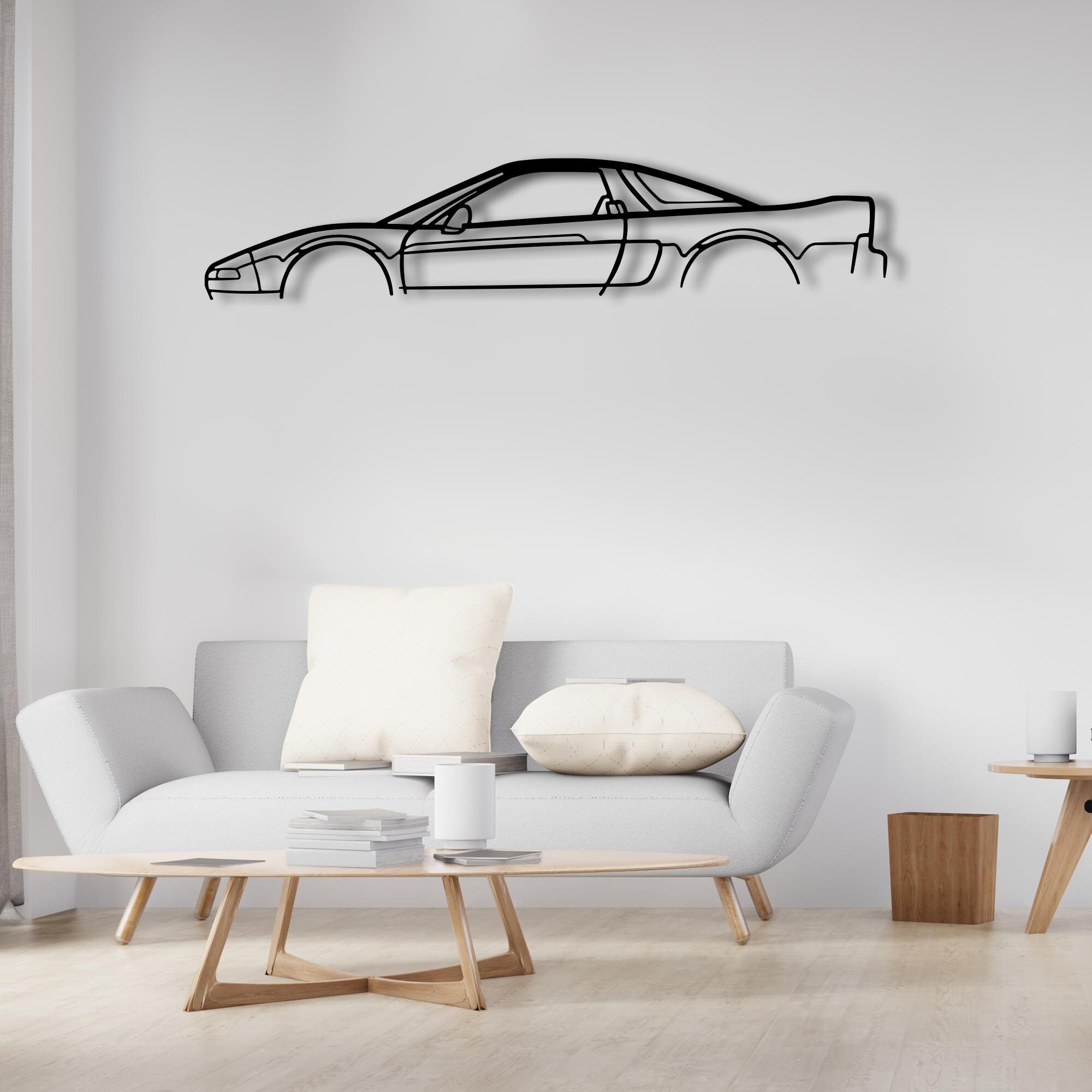 Nsx Theme Metal Wall Art , Nsx Metal Garage Sign , Nsx Gift Metal Decor