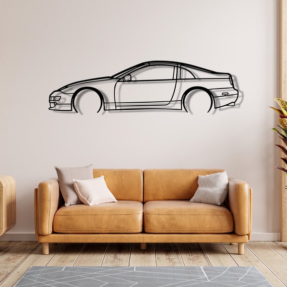 ★ Garage Art Custom 280zx Metal Wall Art , Metal Garage Sign , Garage