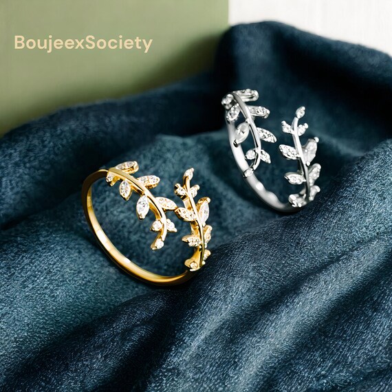 Sterling Silver Ring | Leaf Ring | Silver Ring | Silver Leaf