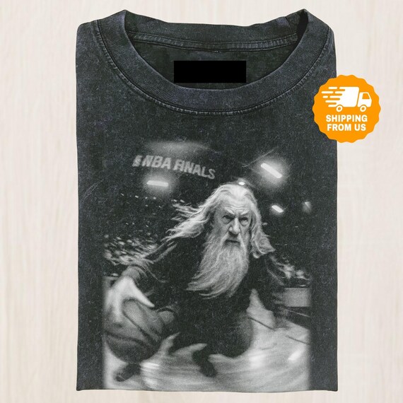 Funny Wizard Comfort Shirt, Dark Fantasy Colors Shirt, Hoops Parody Shirt, Magic Dunk Tshirt, Magical Movie Tee, Gift For Fans