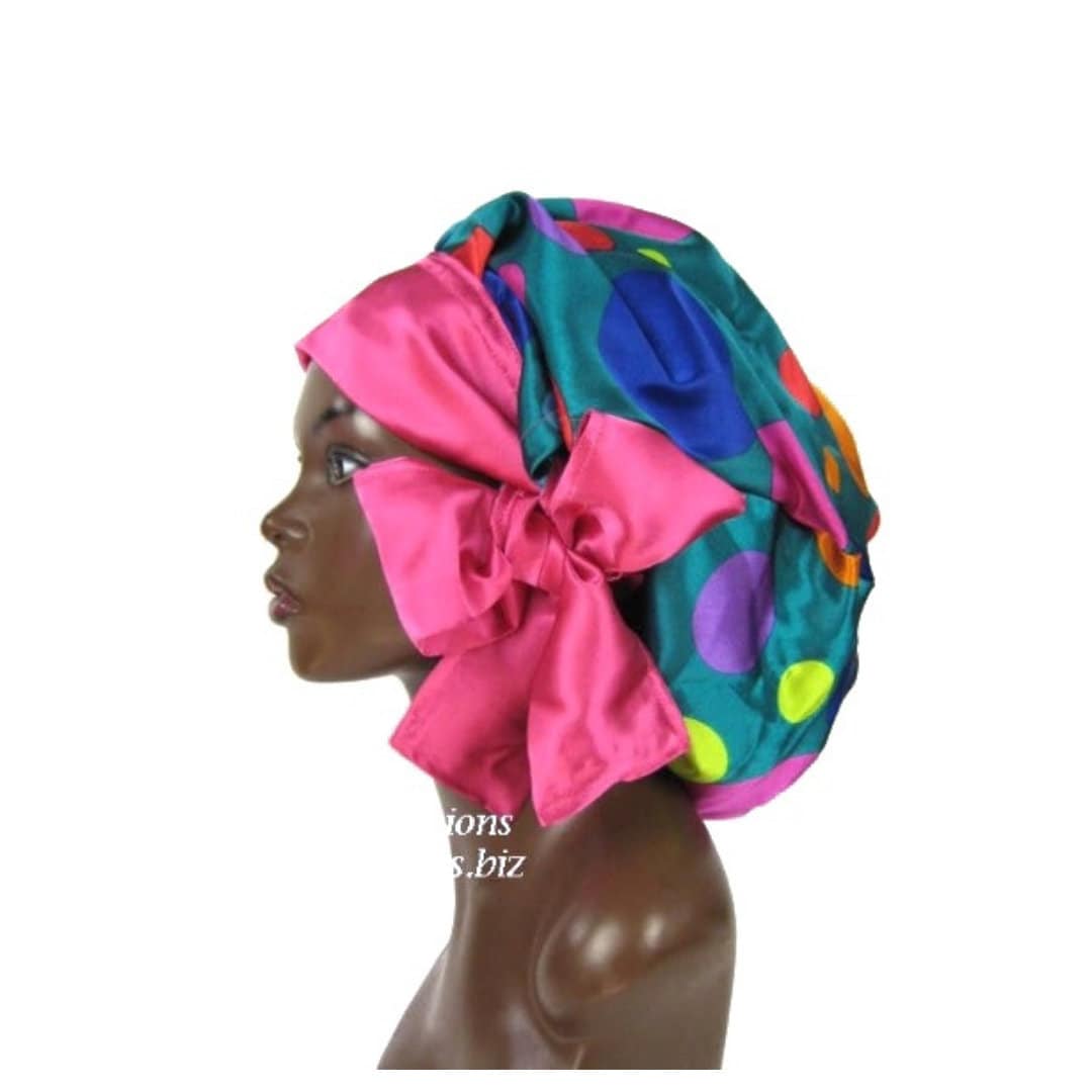 Satin Bonnet Satin Sleep Cap Satin 