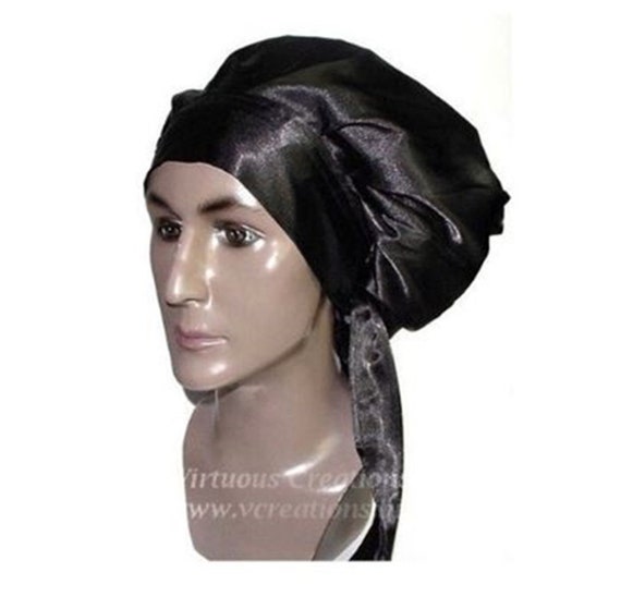 Black durag satin