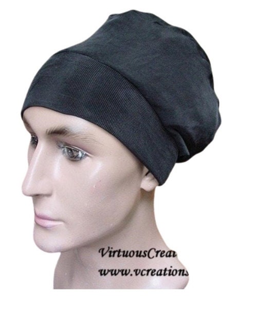 Gift Set for Men Satin Durag Du Rag Beanie-crown Hat and 