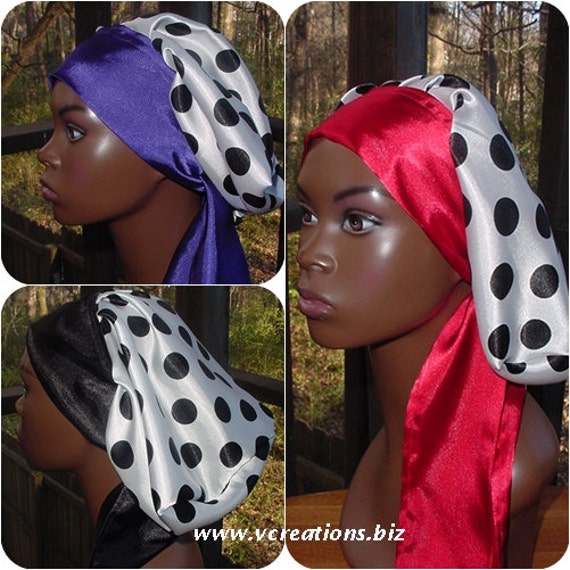Sleep Bonnet Satin Cap Satin Sleep Bonnet Natural Hair Etsy