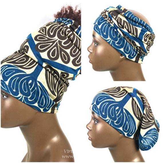 Headband Tube Dreadlocks Locs Head Wrap Natural Hair Etsy