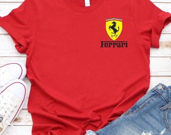 Ferrari Shirt, Ferrari T-Shirt, Ferrari F1 Shirt, Formula 1 T-Shirt, Car Shirt, Race Shirt, Grand Prix Shirt, Car Guy Shirt, Ferrari Gift