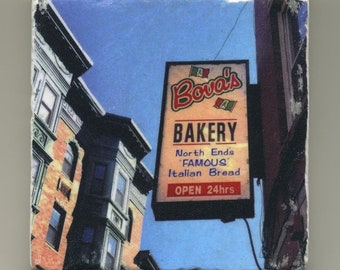 Bova's Bakery - Boston Massachusetts - Original Coaster