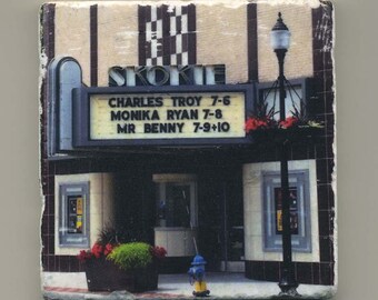 Skokie Theater - Original Coaster