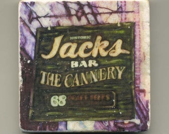 Jacks Bar at the Cannery in San Francisco - Original Coaster