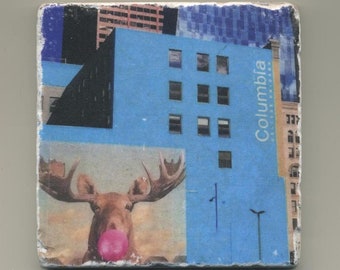 Columbia College -  Original Coaster