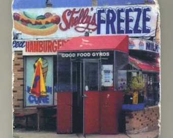 Shelly's Freeze in Lincoln Square - Original Coaster