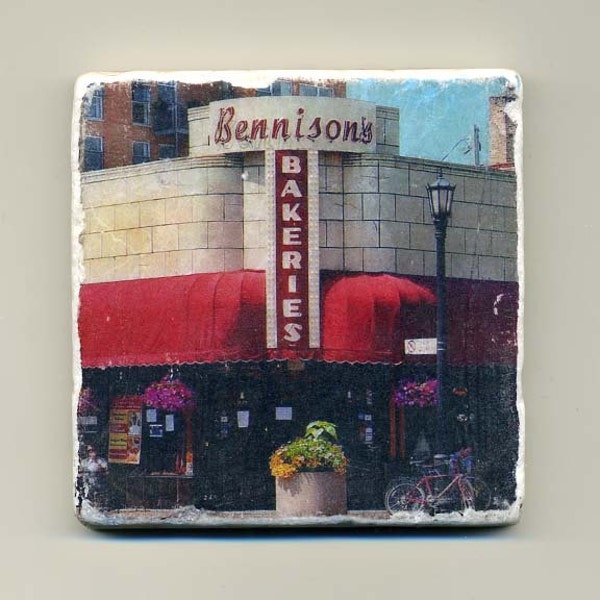 Bennison's Bakeries in Evanston - Original Coaster