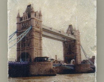 Tower of London Bridge -  Original Coaster