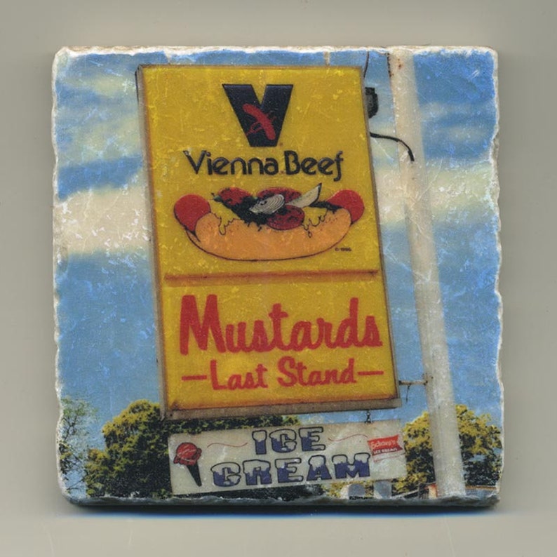 Mustard's Last Stand Original Coaster image 1