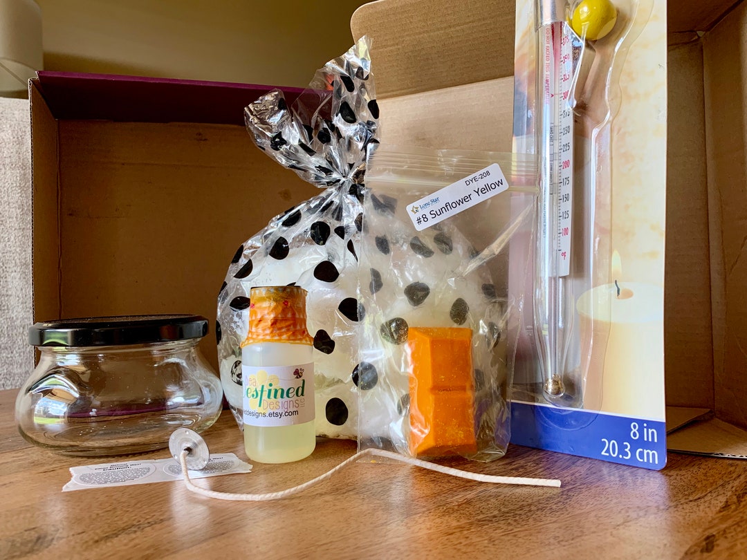 Candle Making Kit, Virtual Candle Making Class, Candle Making Etsy