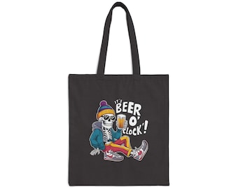 Sac fourre-tout en toile de coton Beer O Clock