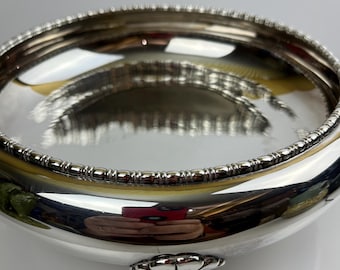 アンティークのマッピン＆ウェッブ製シルバープレートケーキスタンド