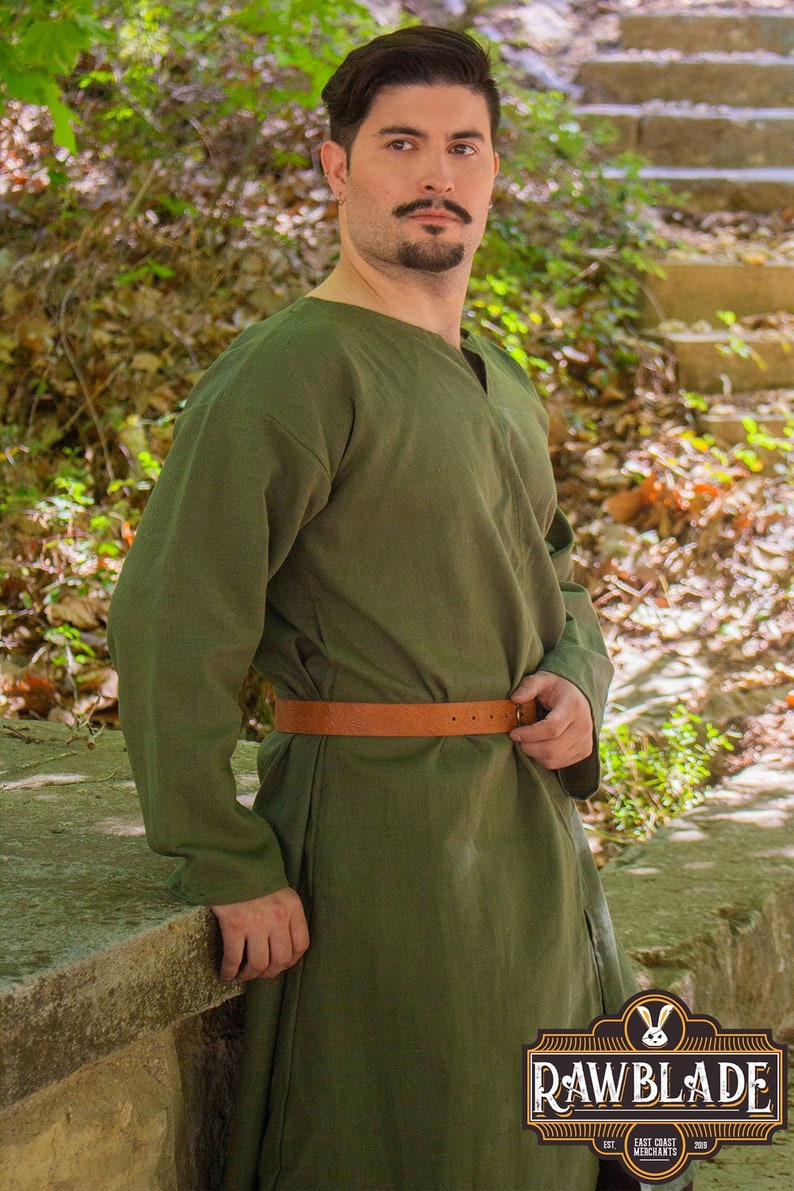 Medieval Tunic, William Linen Style, LARP Cosplay Renaissance Faire - Etsy