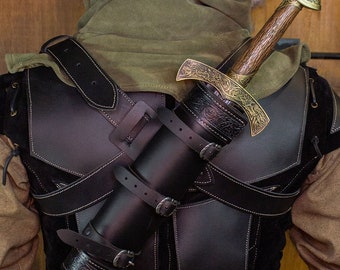 Astrid Medieval Back Holder for Cosplay, LARP, Ren Faire, Reenactments