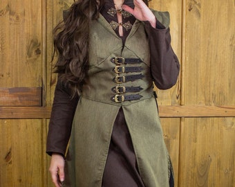 Kryo Woman Tunic, LARP, Fantasy Cosplay, Medieval Renaissance Faire
