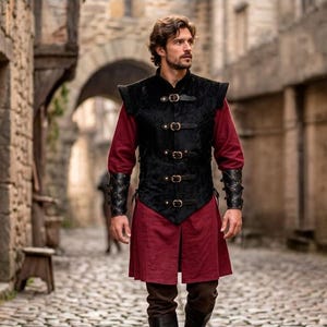 Outlander, Naturlig Kohud Läderjerkin
