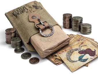 Dead Mermaid Pirate Poker Deck Cards, LARP, US Duty Free!!*, Ren Faire and Cosplay