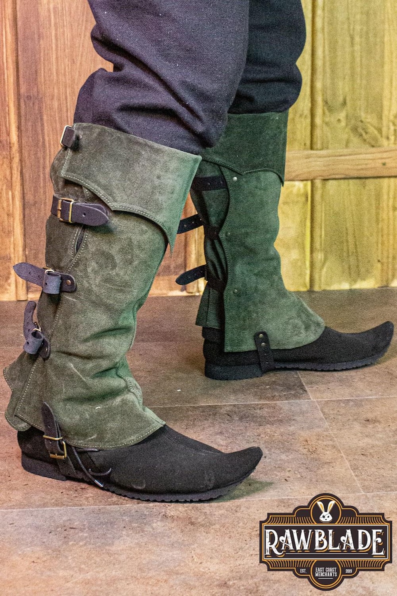Medieval Rangers Boot Fantasy Medieval Ranger Poulaines: LARP, Cosplay, Ren Faire Footwear ...