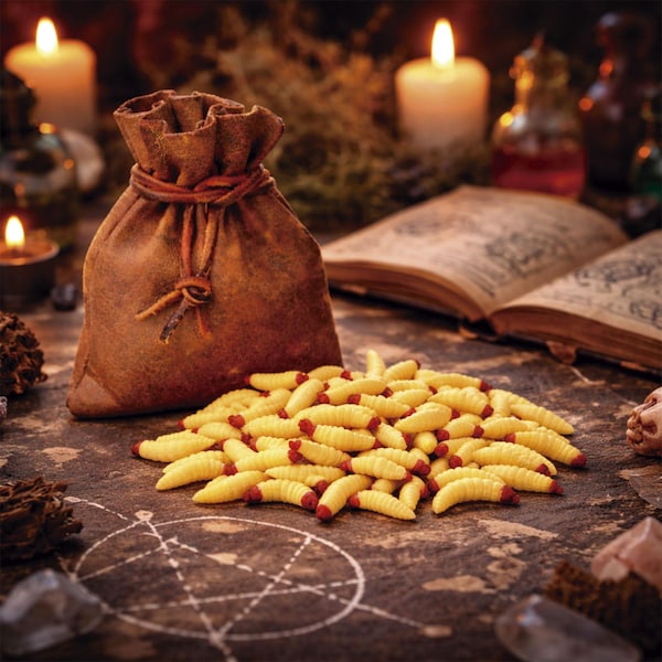 Magical Components - Maggots for LARP