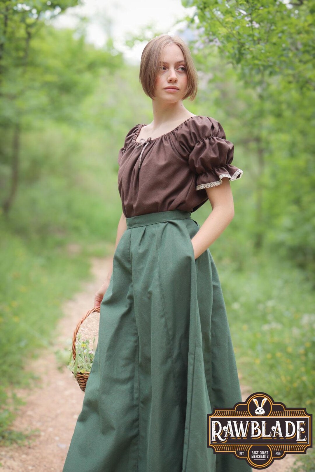 Emma Skirt Red Patterned main image 0