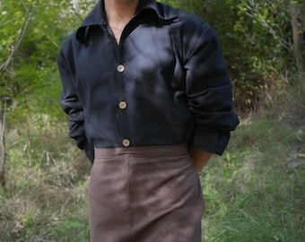 Torres, the duelist's pants Brown Medieval Fantasy : LARP, Cosplay, Renaissance Faire, Druid, Ranger, Viking Costume