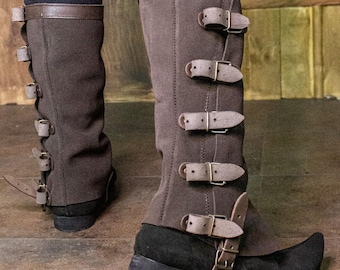 Medieval Soldier Poulaines: Fantasy Footwear for LARP, Cosplay, Renaissance Faires & Historical Reenactments