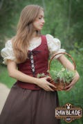 Emma Corset, for ren fair and medieval fantasy cosplay product logo