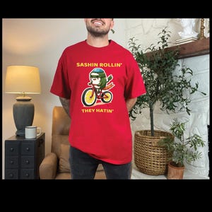 They Hatin&#39;, Sushi, Sushi Lover Shirt, Japanese Sushi Roll And Sashimi Tee, Funny Sushi T-Shirt,Sashimi Rollin They Hatin T-Shirt,First Day