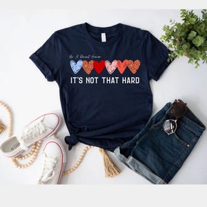 Heart Retro Vintage Be A Decent Human It&#39;s Not That Hard T-Shirt,Retro Be A Decent Human It&#39;s Not That Hard Print ...