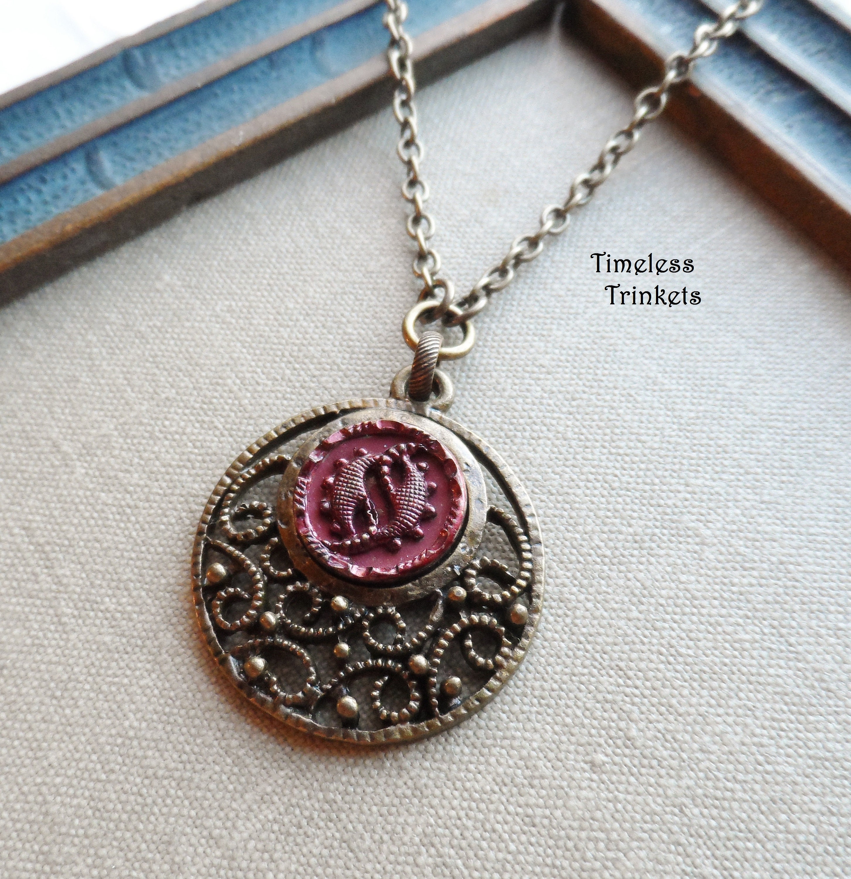 ネックレス・ペンダント Aflogical jewelrys / Necklace 1915 Necklaces - Etsy
