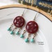 see more listings in the Vintage Button Earrings section