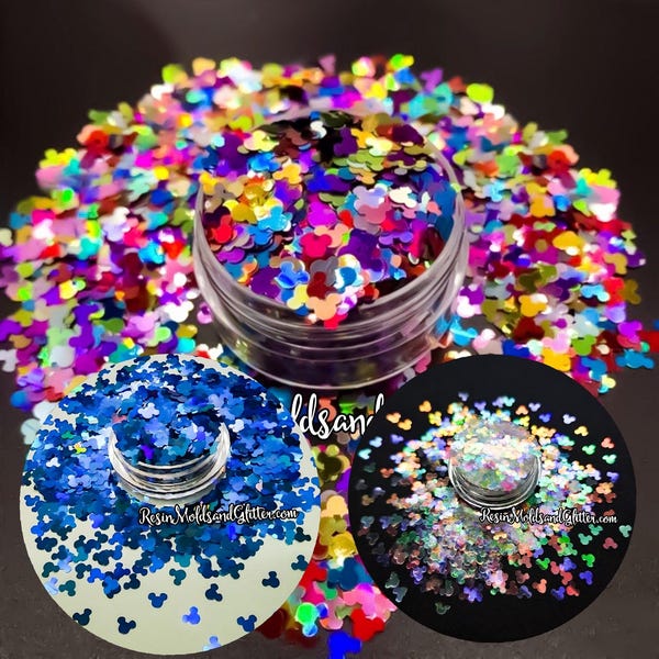 Mickey Mouse Glitter - Etsy