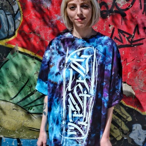 【24s July.】Hand-painted Graffiti Rough T-shirt
