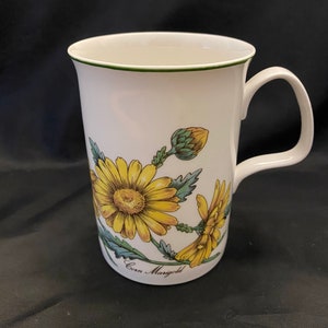 Botanical Flowers by Roy Kirkham Fine Bone China Mug
