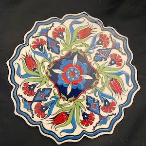 Iznik Trivet - Etsy