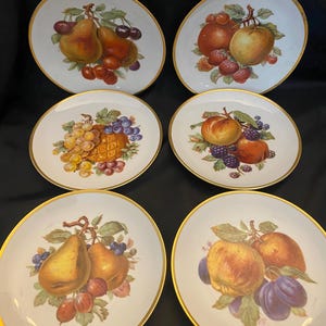 VTG Mitterteich Bavaria Germany Fruit Plate CHOICE