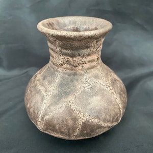 West German Ruscha Ceramic Vase 880 with Lava Glaze