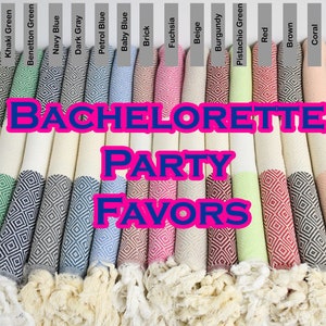 Personalized Bridal Shower Gift, Bridesmaid Gift, Bachelorette Party Favor, Custom Wedding Gift, Home Decor, Beach Towel, Kitchen Towels
