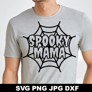 Spooky Mama Png, Coquette Halloween Png, Spooky Season Png, Retro Halloween Png, Fall Png, Halloween Shirt Sublimation Designs Png
