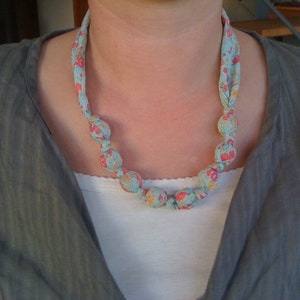 Custom Made Necklace Liberty of London Print image 4